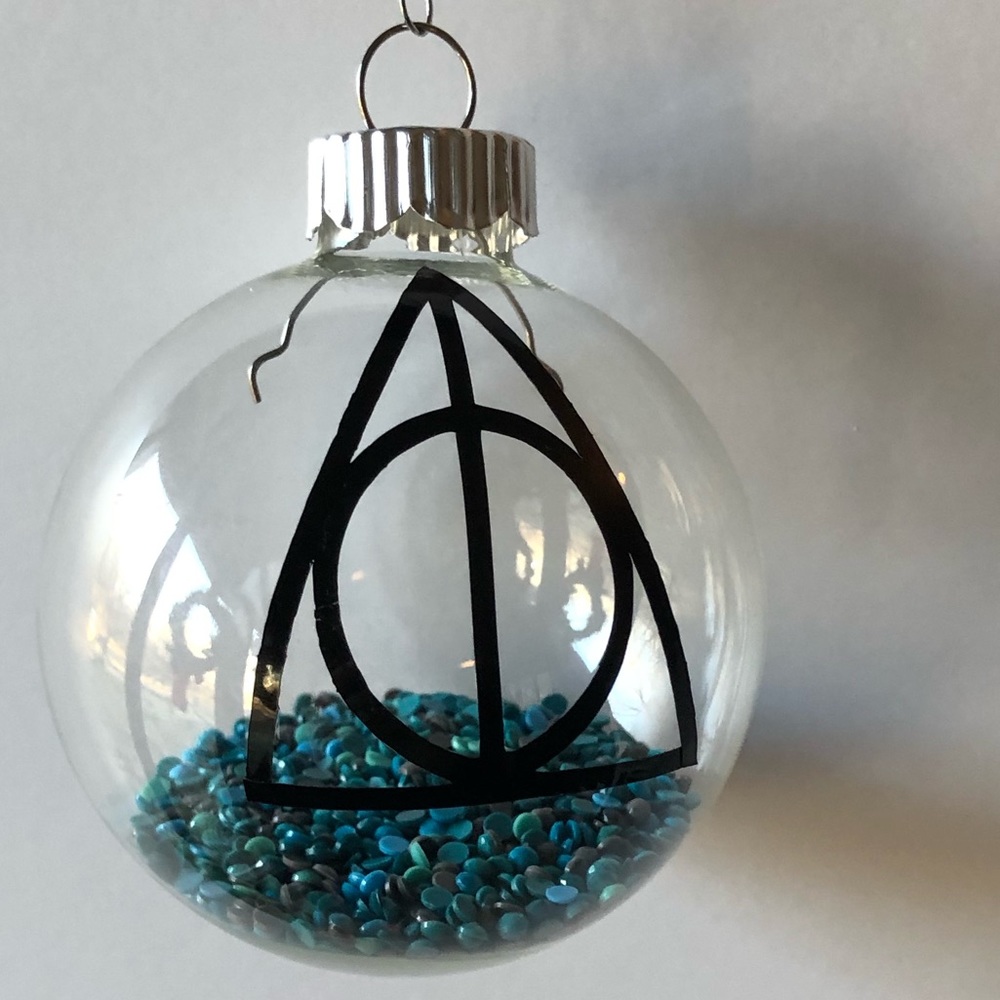 NWT Handcrafted Glass Ornament